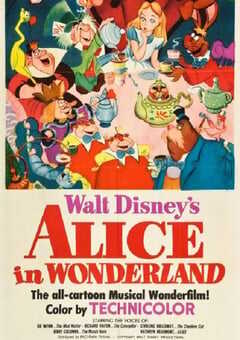 1951年美国经典动画片《爱丽丝梦游仙境》蓝光国粤英3语双字 4K网盘迅雷下载