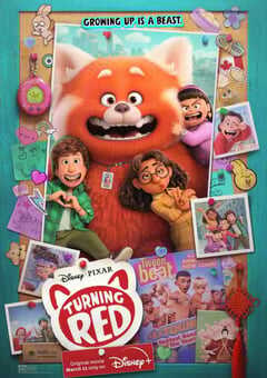 2022年美国8.3分动画片《青春变形记》蓝光国粤英3语中字 4K网盘迅雷下载