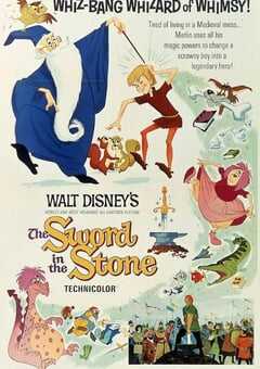 1963年美国经典动画片《石中剑》蓝光国英双语双字 4K网盘迅雷下载